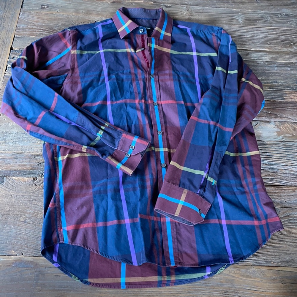 Bugatchi classic fit‎ dress shirt